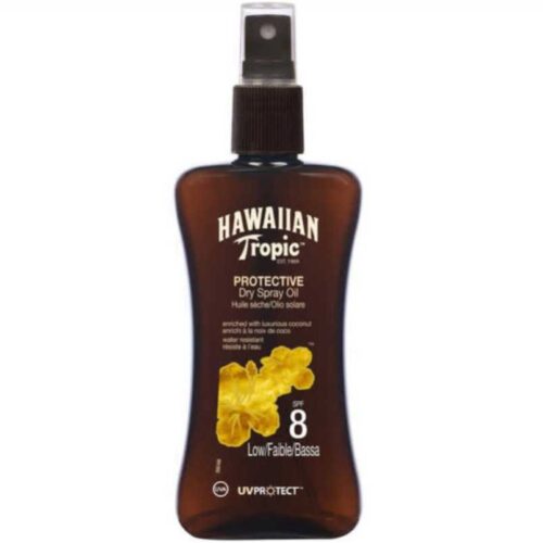 Hawaiian Tropic Protective Dry Spray Oil SPF8